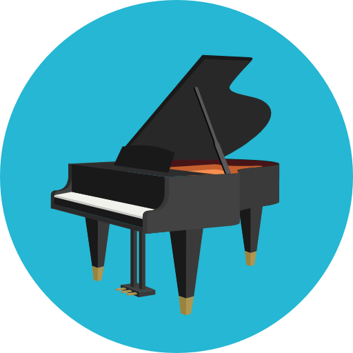 Piano sticker